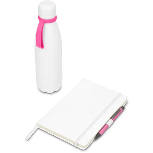 Thompson White Gift Set Pink